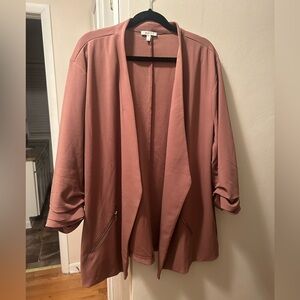 Maurice’s blazer; blush color; 4xl